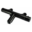 Xellanz Rio thermostatische badmengkraan 15 cm mat zwart SW161920