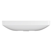 Lavabo Grohe Euro céramique 60cm avec trou de robinet sans trop-plein blanc alpin SW1234891