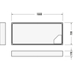 Duravit D Code douchebak 170x75x8.5cm acryl rechthoekig wit 0295850