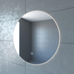 Adema Circle Miroir rond diamètre 60cm avec éclairage LED indirect et chauffe miroir interrupteur touche DESTOCKAGE OUT5422
