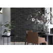 Terravito Dorelia wandtegel - 5x25cm - Anthracite glans (antraciet) SW1122712