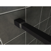 Wiesbaden Slim ensemble de profilés avec barre de stabilisation 120 cm noir mat SW203911