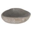 Differnz Lombok vasque à poser - 40x50cm - pierre de rivière gris SW1449783