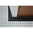La mosaïque Mosaic Factory Barcelona - carreau de mosaïque - 30,9x30,9cm - carrelage mural et de sol - Carré - Porcelaine Blanc Mat SW62206