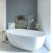 Zeza Aosta Baignoire îlot 180x80x45cm blanc SW161912