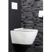 QeramiQ Salina Cuvette de WC - 56x38x35cm - sans rebord de rinçage - sans abattant de WC - blanc SW96855
