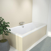 Saniclass Nurnberg Ligbad - 180x80x49cm - acryl - glans wit SHOWROOMMODEL SHOW21329
