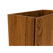 Saniclass Holz Pure meuble lave-mains - 39.4x21.5x55cm - 1 porte - Noyer pur SW1482339