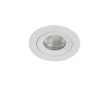 QAZQA Xena Spot encastré - 8x8cm - IP44 - rond - blanc mat SW1187249