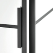 Sealskin Soho porte 1 pièce version gauche 80x210cm verre noir-transparent SW207578
