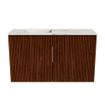 Mondiaz JOYA-DLUX Meuble de salle de bains 70cm - couleur Ruby - Vasque FAYE position Gauche 1 trou de robinet couleur Frappe. SW1423479