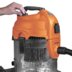 Aspirateur Eurom Force Tout-en-un Aspirateur à eau et à poussière humide et sec 1400 watt 20 litres SW486778