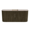 Mondiaz JOYA-DLUX 93.2cm toiletmeubel - ronding links en rechts kleur Shadow - Wastafel FAYE positie Midden 1 kraangat kleur Arena. SW1424855