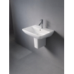 Duravit ME by Starck Lavabo 60x46cm avec 1 trou pour robinet et trop-plein Wondergliss blanc SW84150