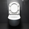 Clou Hammock toiletzitting met deksel 36.8x43.3x5cm softclose ABS glanzend wit SW106250