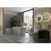 Terravito Bevella wandtegel - 30x75cm - gerectificeerd - Houtlook - Oak mat (bruin) SW1122715