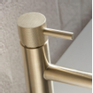 Robinet lavabo Crosswater MPRO - strié - laiton brossé SW209239