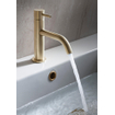 Robinet lavabo Crosswater MPRO - lisse - laiton brossé SW209238