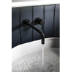 Crosswater MPRO Robinet lavabo encastrable - 2 trous - noir mat SW209285