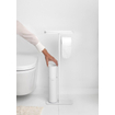 Brabantia MindSet Serviteur toilette - sur pied - 13x11x75cm - mineral fresh blanc SW721501