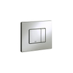 Villeroy & Boch Avento Cuvette y compris réservoir encastré et plaque de commande verticale/horizontale chrome mat SW213510