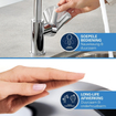 Grohe Start Keukenmengkraan - hoge uitloop - infrarood - chroom SW1244498