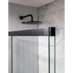 Crosswater MPRO Schuifdeur 120cm soft close anti kalk mat zwart SHOWROOMMODEL SHOW21391