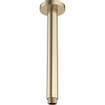 Crosswater MPRO Ensemble de douche pluie encastré - douche principale de 20 cm - bras plafond - douchette à main - laiton brossé SW223267