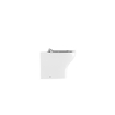 Crosswater Kai WC sur pied avec coude d'écoulement 35.5x54x40cm céramique blanc SW224301
