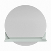 Mondiaz SPOT Miroir de salle de bain - rond 60cm - plan de miroir - couleur Greey SW1235534