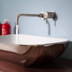 Crosswater MPRO Inbouw Wastafelkraan - inclusief inbouwdeel - 14cm en 22cm uitloop - RVS SW108530