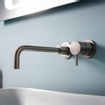 Crosswater MPRO Inbouw Wastafelkraan - inclusief inbouwdeel - 14cm en 22cm uitloop - RVS SW108530