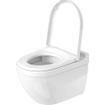 Duravit Starck 3 WC suspendu à fond creux sans bride 54cm avec accrochage caché blanc 0293380