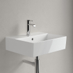 Villeroy & Boch memento 2.0 Lavabo face inférieure meulée 50x14x9cm 1 trou de robinet avec trop-plein Blanc Alpin SW354333