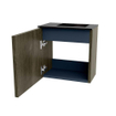 Mondiaz JOYA 40cm toiletmeubel - kleur Shadow - Wastafel FAYE positie Rechts Zonder kraangat kleur Urban. SW1421480