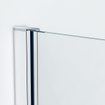 Saniclass Bellini Inloopdouche - 160x200cm - helder glas - chroom SW241667
