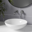 Fortifura Calvi Wastafelkraan - inbouw - inclusief inbouwdeel - geborsteld Gunmetal PVD SW766534