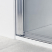 Marenza Neptune 6211 Douchedeur - 60x200cm - profiel - veiligheidsglas - anti kalk - chroom SW538299