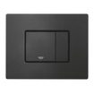 GROHE Skate Cosmopolitan bedieningsplaat dualfush 15.6x19.7cm verticaal/horizontaal phantom black SW816034