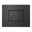GROHE Skate Cosmopolitan plaque de commande double chasse 15.6x19.7cm verticale/horizontale phantom black SW816034