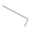Exellence Conduite de plancher PVC 75x22x3.2cm blanc GA61432