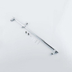 Fortifura Calvi Ensemble de douche barre curseur avec douchette ronde, flexible en métal et robinet de douche Chrome SW811950