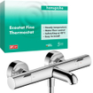 hansgrohe Ecostat Fine opbouw badthermostaat chroom SW1152217