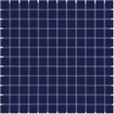 La mosaïque Mosaic Factory Barcelona - carreau mosaïque - 30x30cm - carrelage mural - carré - porcelaine bleu foncé brillant SW258543