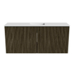 Mondiaz JOYA 90cm meuble de salle de bains WC - couleur Shadow - Vasque FAYE position Milieu 1 trou de robinet couleur Talc. SW1421411
