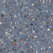 Prissmacer Cerámica Gobi wand- en vloertegel - 60x60cm - 10mm - Vierkant - gerectificeerd - Terrazzo - Blauw mat SW728273