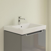 Villeroy & Boch Subway 2.0 lavabo à poser sur meuble - 60x47cm - 1 trou de robinetterie avec trop-plein ceramic+ blanc 1024107
