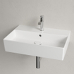 Villeroy & Boch Memento 2.0 lavabo - dessous rectifié 60x42cm - avec trop-plein 1 trou de robinetterie blanc 4A226G01 SW354334