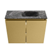 MONDIAZ TURE-DLUX Meuble de toilettes 60cm Oro. EDEN lavabo Lava position droite. Avec 1 trou de robinet. SW1103930