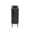 Brabantia Bo Hi Boîte à linge - 2x45 litres - noir mat SW1407117